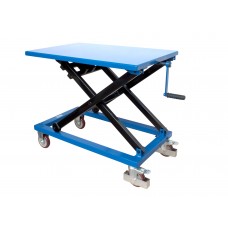 Teknion MMLT30CG Manual Mobile Lift Table Crank Operated 300kg